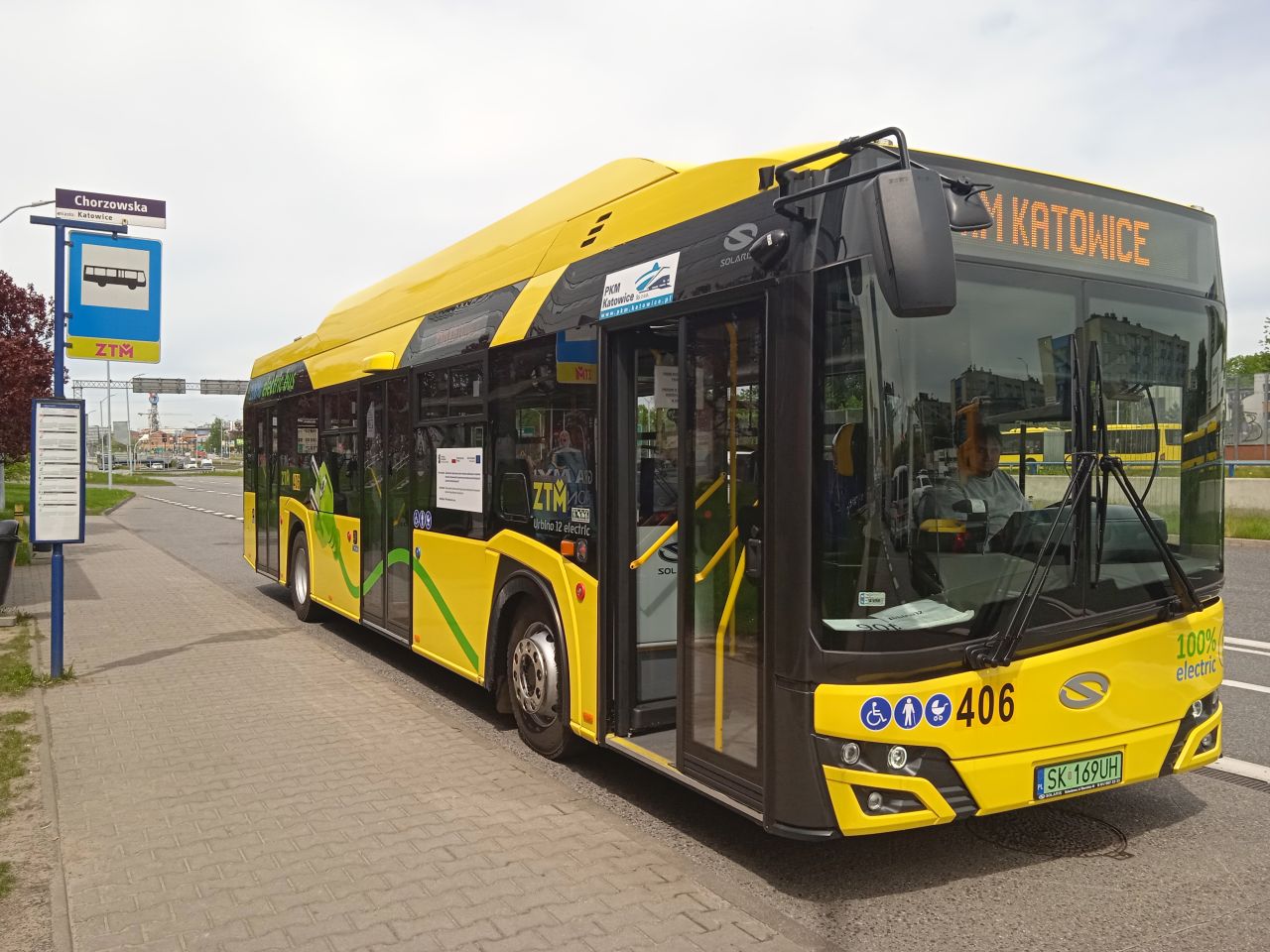 Katowice: Autobusy będą zasilane prądem z fotowoltaiki/fot.UM Katowice