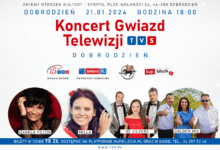 Koncert Gwiazd Telewizji TVS. Zapraszamy do Dobrodzienia!