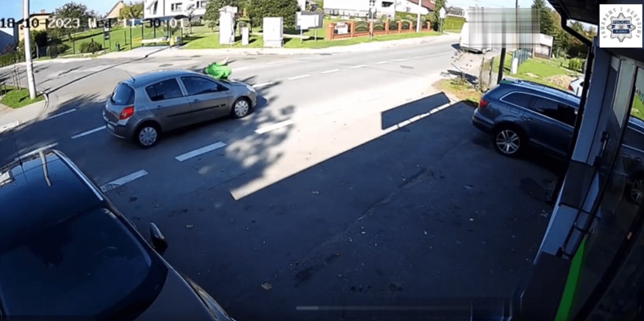 potrącone dzieko osiny żory