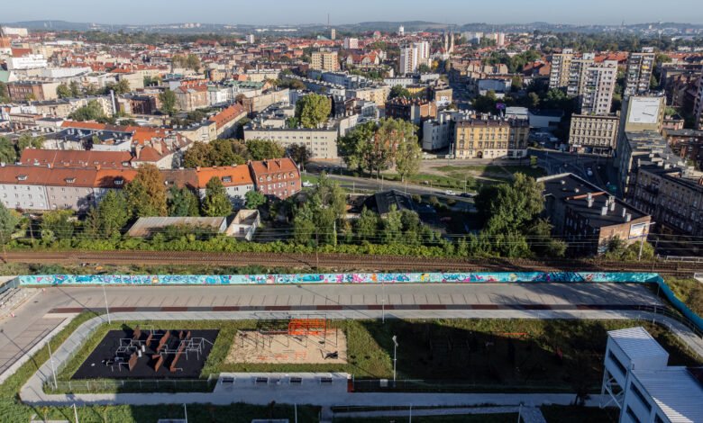 Na terenie Skarpy Bytom powstał 120-metrowy mural/fot.mat.prasowe