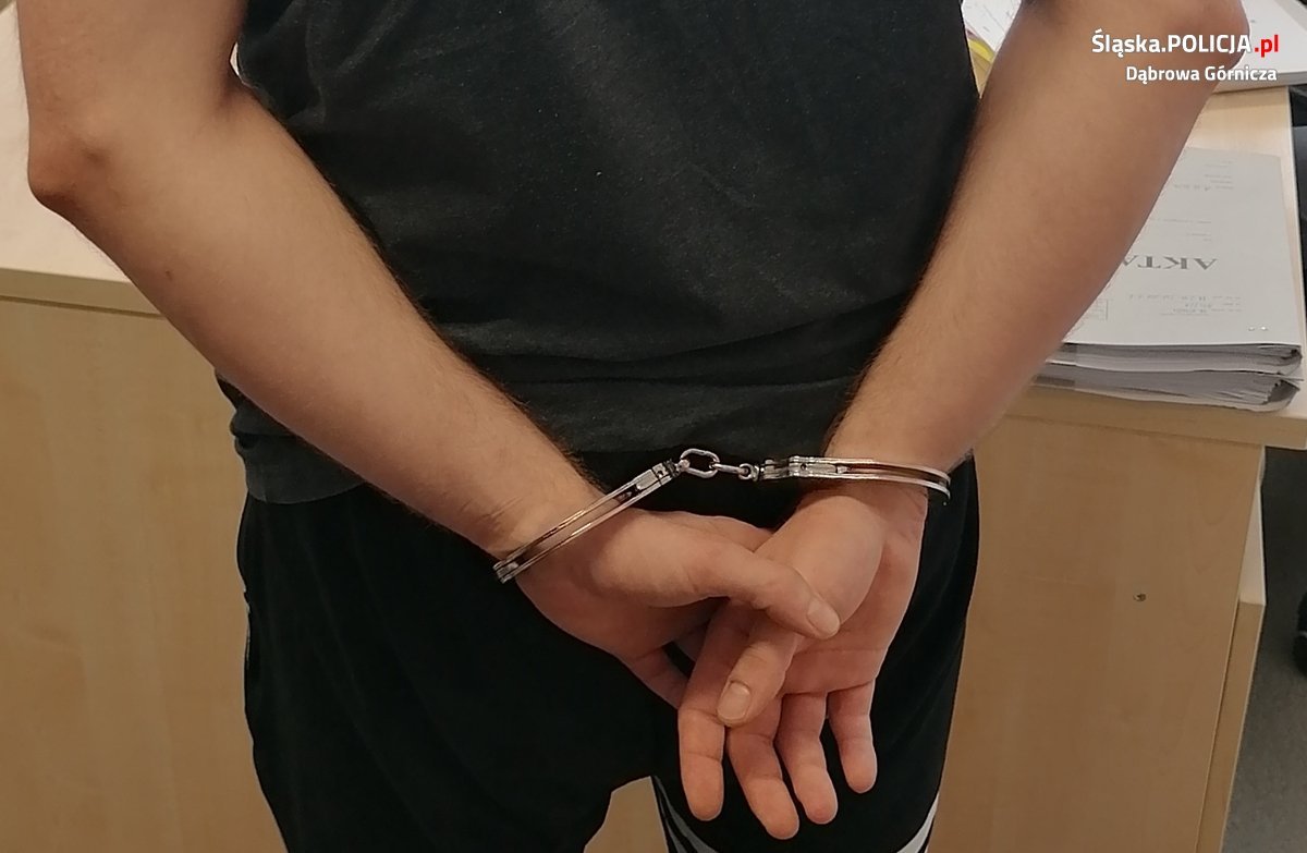 Śląskie: Zaatakował trzy osoby bagnetem/fot.Śląska Policja