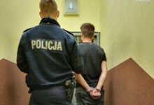 Ukradł jedzenie, a później zaatakował ochroniarza gazem. Fot. Policja Śląska