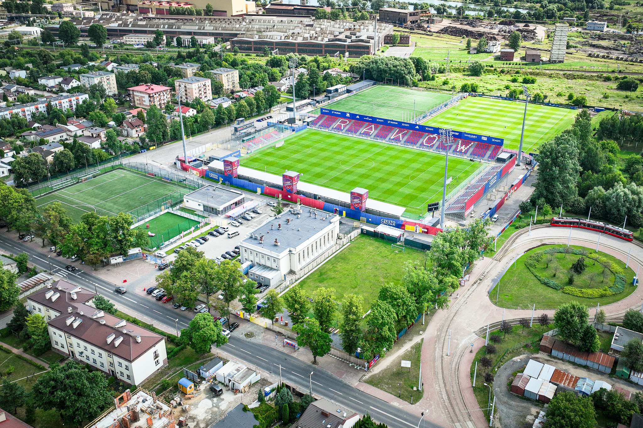 Jest kolejny przetarg na przebudowę stadionu Rakowa. Fot. UM Częstochowa