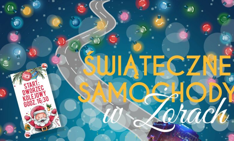 Świąteczne Samochody w Żorach