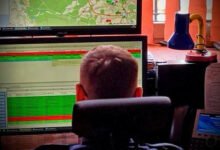 Zadzwonił po policję, bo „nad Gliwicami przelatują samoloty”. Fot. Policja Gliwice