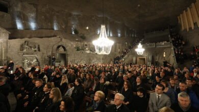 Górnicza Pasterka w Kopalni Soli „Wieliczka”. Fot. Rafał Stachurski