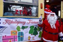 Śląskie: Mikołaj jeździ dziś tramwajem. Trasa przejazdu/fot.UM Bytom