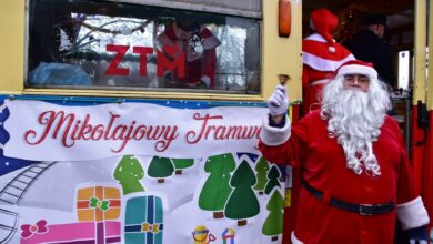 Śląskie: Mikołaj jeździ dziś tramwajem. Trasa przejazdu/fot.UM Bytom