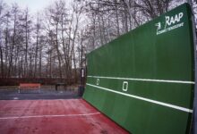 Katowice: Ścianka tenisowa na Trzech Stawach gotowa/fot.UM Katowice