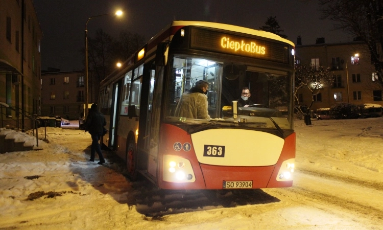 CiepłoBus wrócił na ulice Sosnowca/fot.UM Sosnowiec