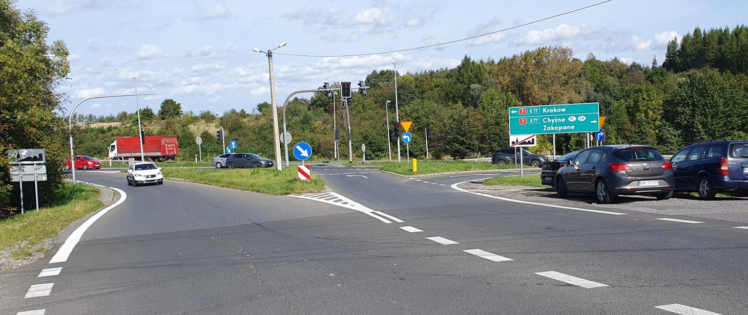 Szybciej Zakopianką. Znikną światła w Myślenicach/fot.GDDKiA