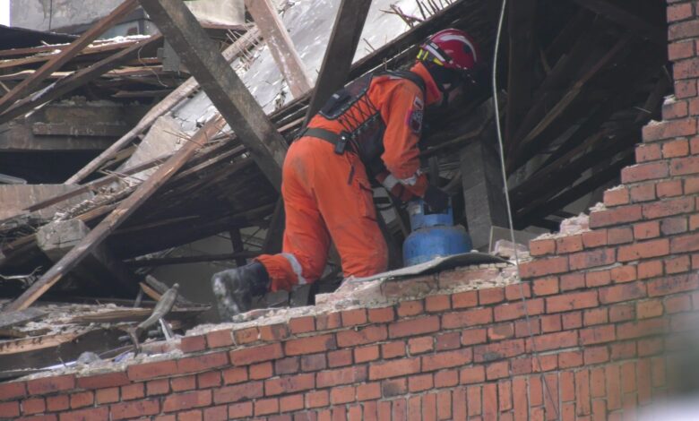 Katowice: Wybuch gazu w Szopienicach