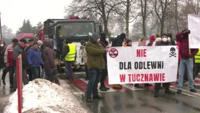 NIE dla odlewni. Protest mieszkańców Tucznawy