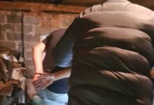 Szukała go policja, ukrył się na... strychu. Fot. KMP w Częstochowie