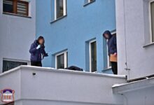 Tychy: Upadek z wysokości na Jana Pawła/fot.112 Tychy - Tyskie Służby Ratownicze