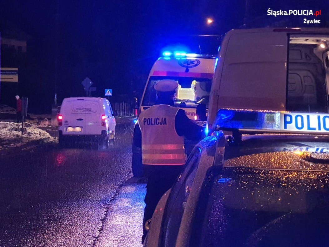Tragedia w Korbelowie. 40-latek zginął na miejscu/fot.Śląska Policja