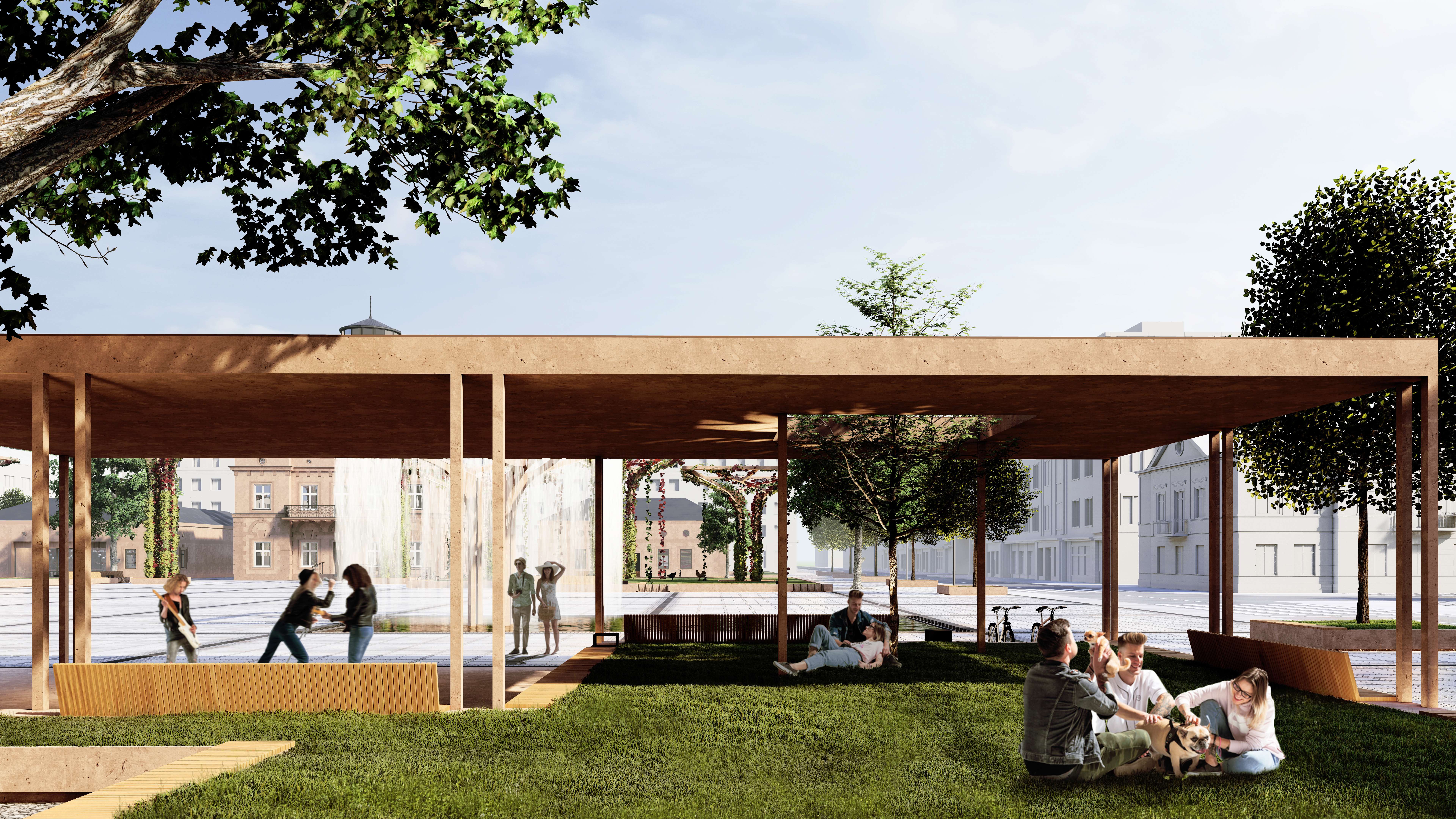 Tak ma wyglądać plac Biegańskiego w Częstochowie