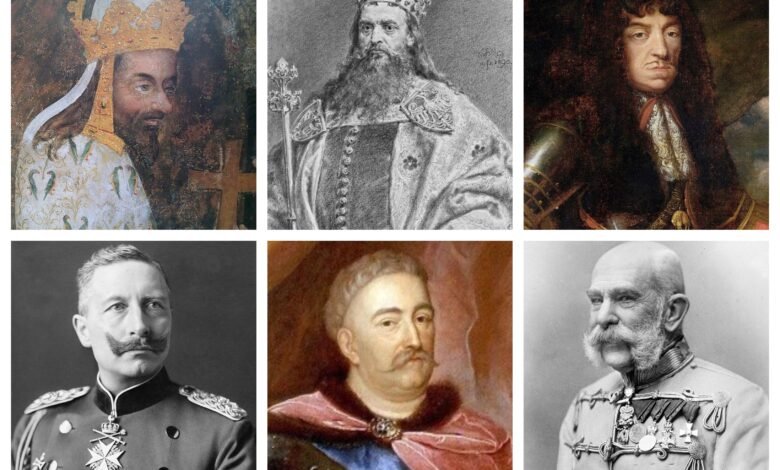 Karol IV, Kazimierz Wielki, Jan Kazimierz, Wilhelm II, Jan Sobieski, Franciszek Józef - królowie śląscy na Trzech Króli