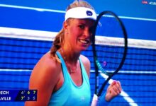 Magdalena Fręch z Bytomia w II rundzie Australian Open/fot.UM Bytom