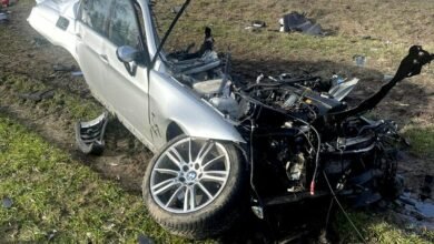 Wyprzedzał... kierowca BMW zginął na miejscu/fot.Policja Lubelska