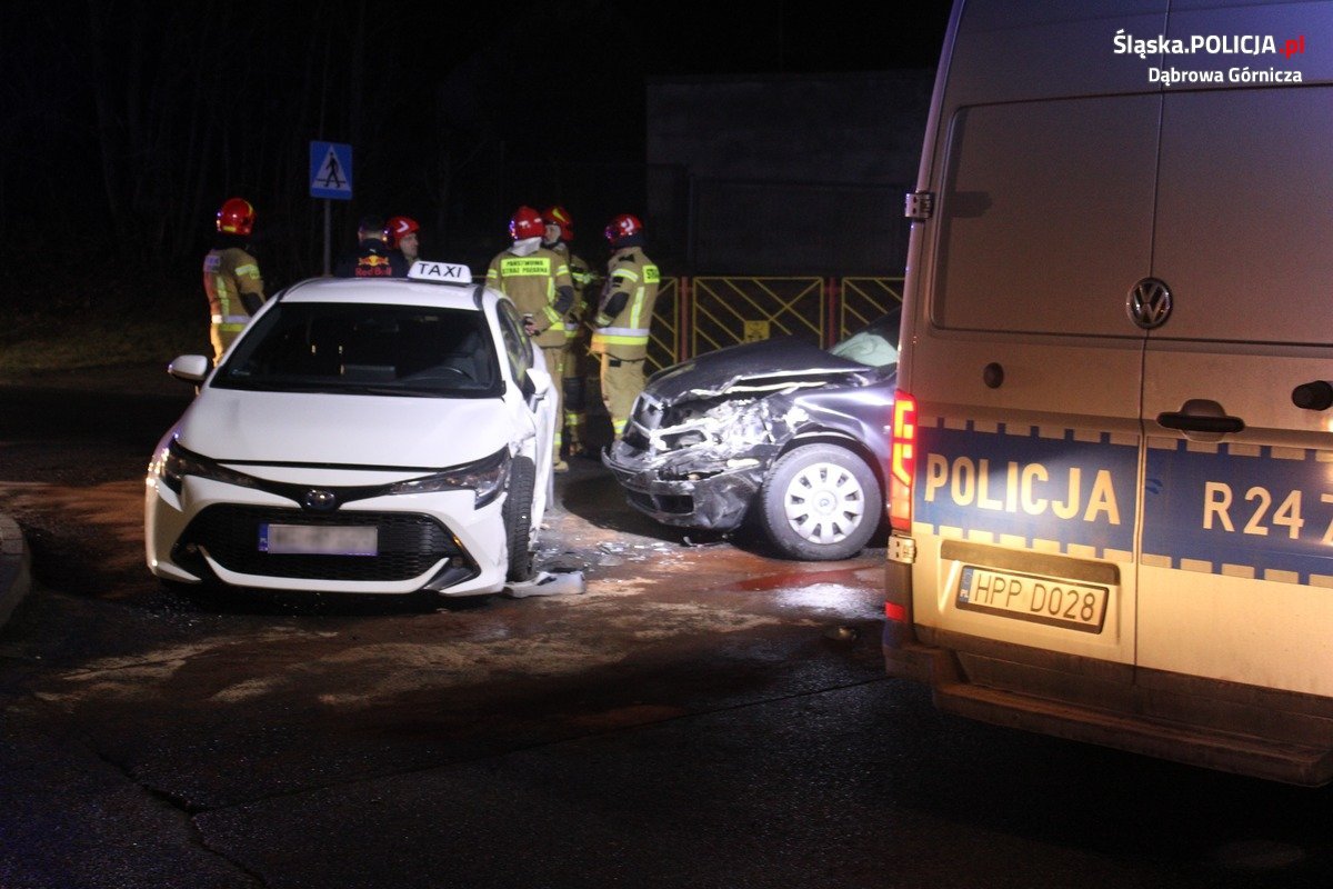 Spowodował wypadek i uciekł. Nie pomógł poszkodowanym/fot.Śląska Policja