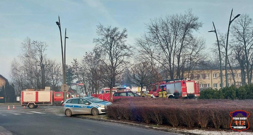Tragiczne Walentynki w Lędzinach /fot.112 Tychy - Tyskie Służby Ratownicze