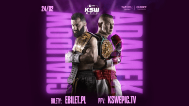 Chalidow vs Adamek. Gala XTB KSW Epic w Gliwicach BILETY/fot.prezeroarenagliwice.pl