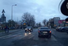 Przejechała tuż przed nastolatką. O krok od tragedii w Dąbrowie Górniczej. Fot. Policja Śląska