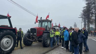 protest rolników 20 lutego
