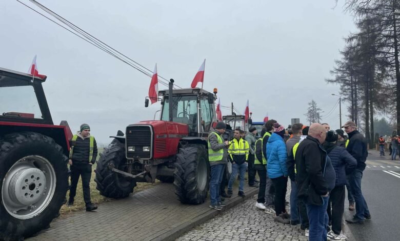 protest rolników 20 lutego