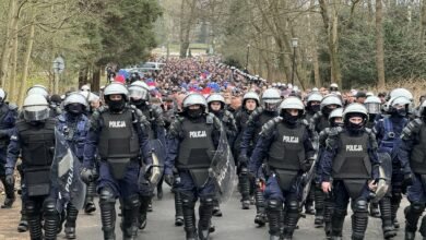 Wielkie Derby Śląska. Policja miała co robić/fot.Śląska Policja