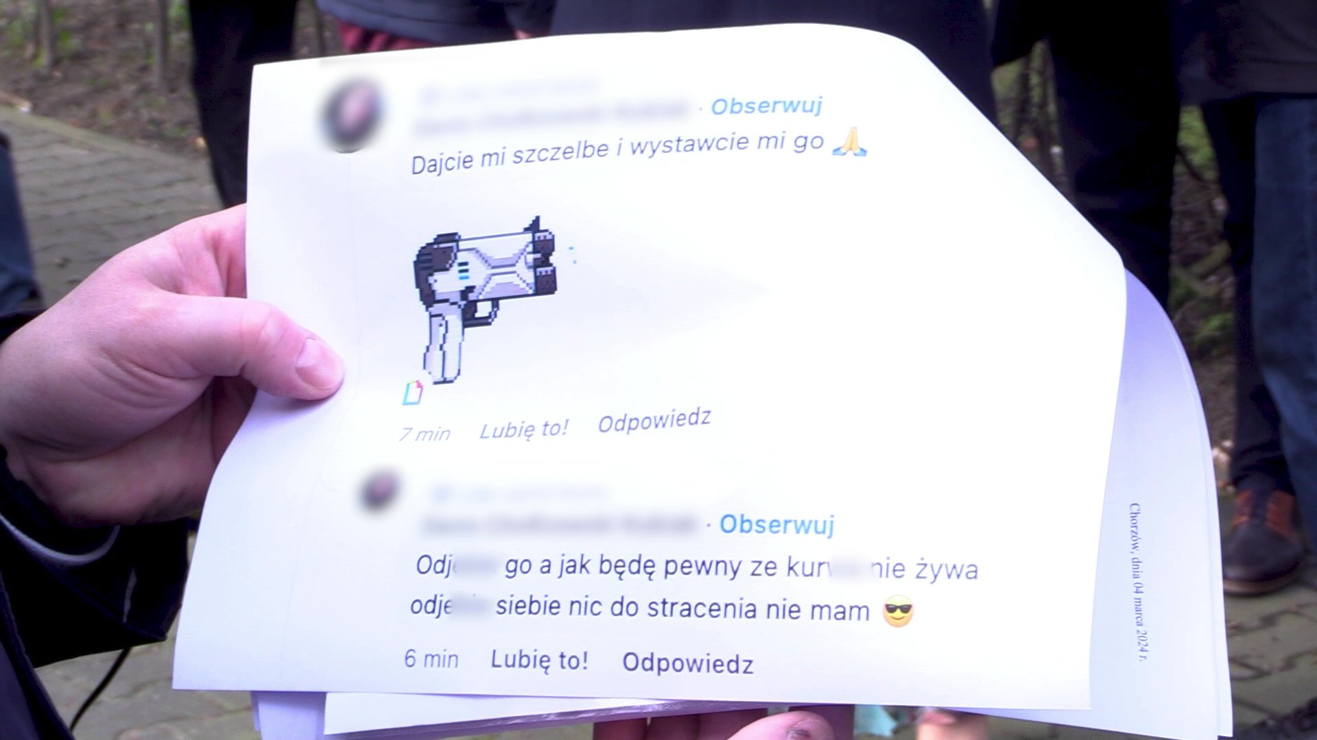 Ktoś grozi śmiercią prezydentowi Chorzowa