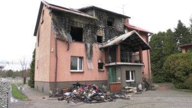 Pożar w Mysłowicach. Rodzina straciła wszystko