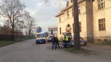 Wypadek w Kaletach. Ucierpiało 3-letnie dziecko. Fot. Policja Tarnowskie Góry