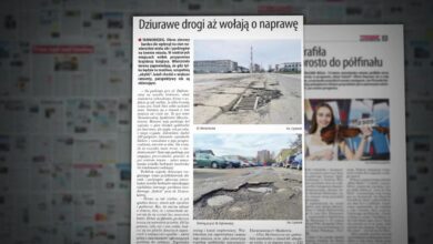 Dobre wieści z DPS i koszmarne dziury w drodze. Przegląd prasy