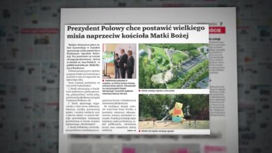 Przegląd Prasy na 6 marca 2024. Ogromny miś w Raciborzu