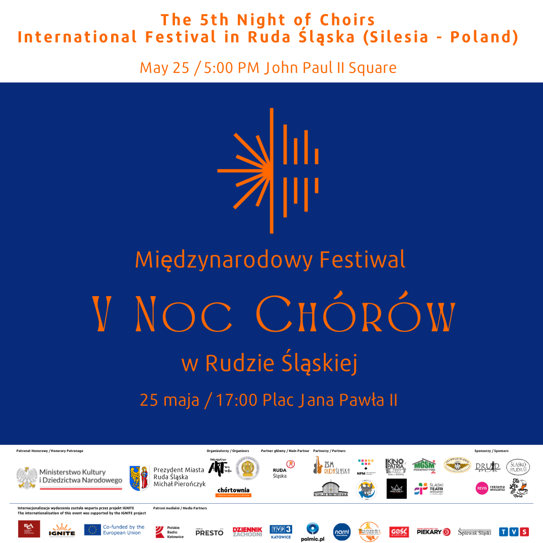 Międzynarodowy Festiwal V Noc Chórów w Rudzie Śląskiej