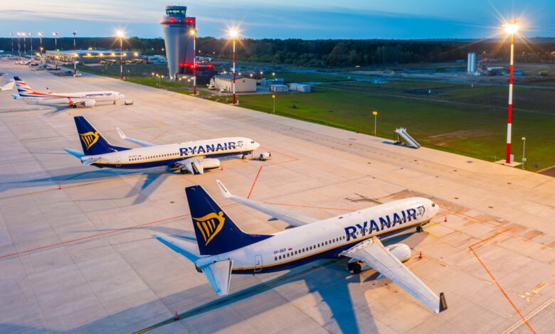 Ryanair z nowymi trasami z lotniska w Katowicach. Fot. Katowice Airport