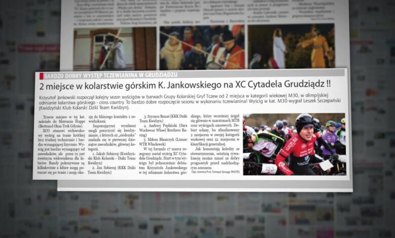 Krzysztof Jankowski na II miejscu XC Cytadela Grudziądz. Przegląd prasy 3 kwietnia