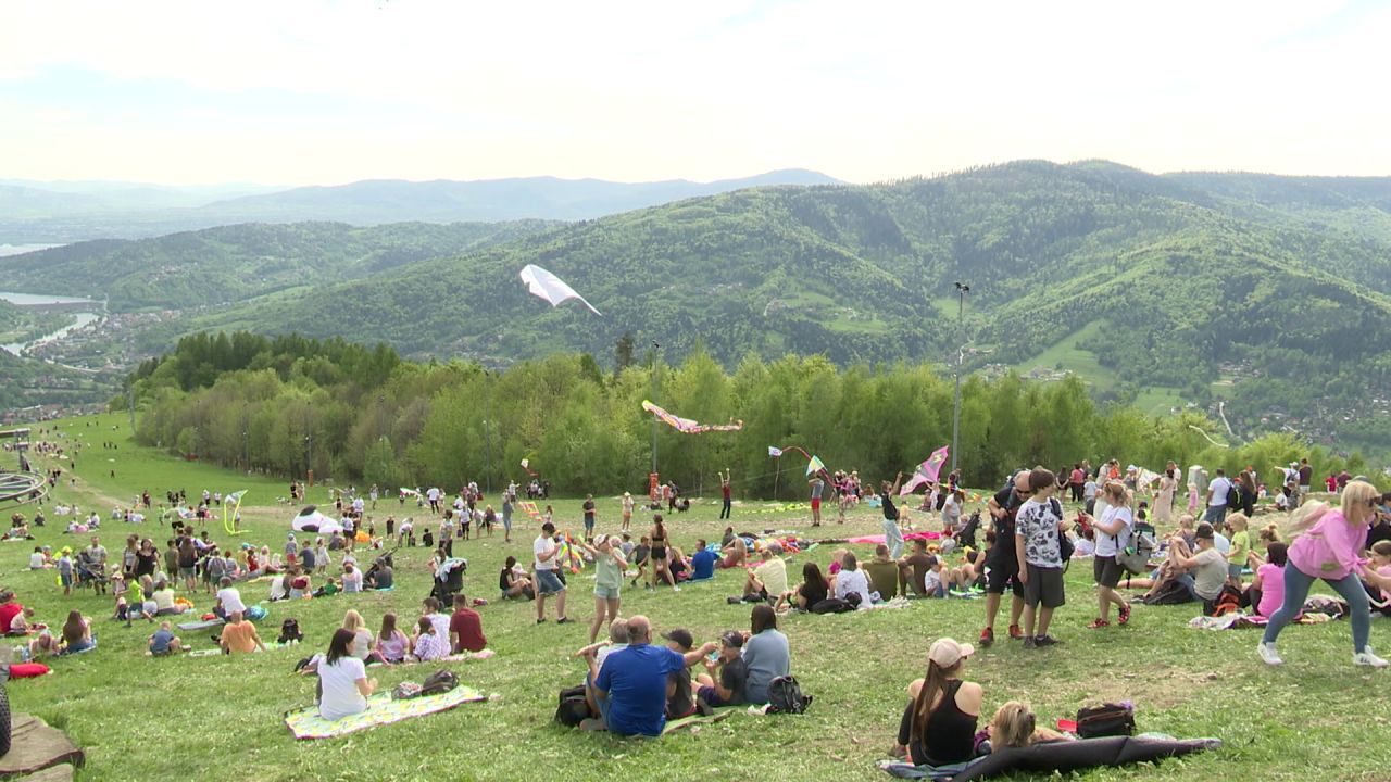 Festiwal latawców na Górze Żar. Zobaczcie wideo