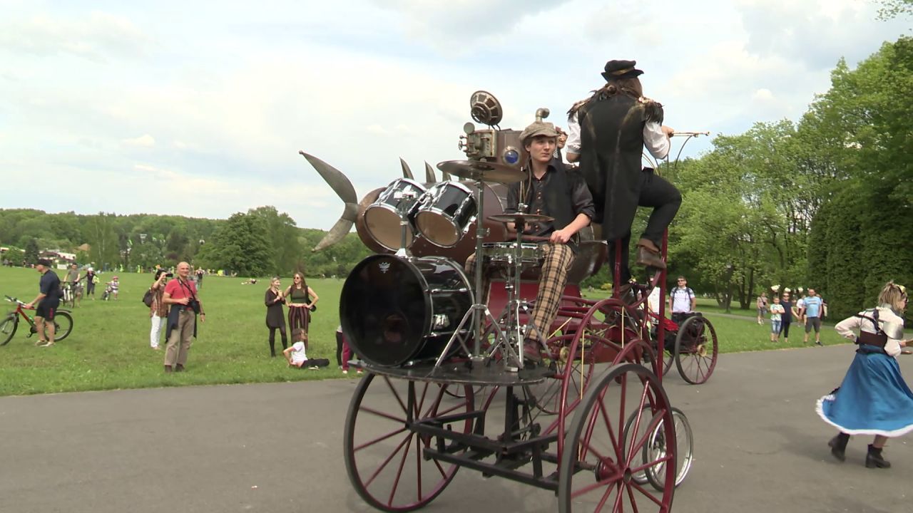 Parada steampunkowa w Parku Śląskim. Zobaczcie wideo