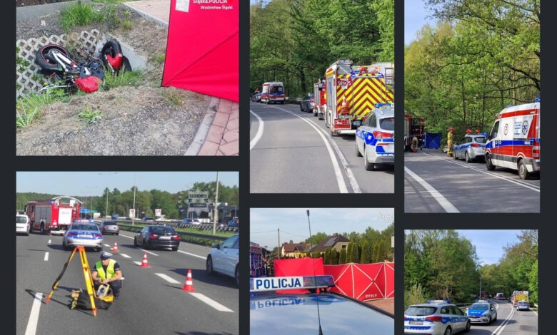 Tragiczny początek sezonu motocyklowego. Statystyki są przerażające. Fot. Policja Śląska