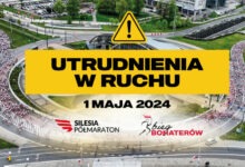 Dziś Silesia Marathon i Bieg Bohaterów. Będą utrudnienia. Fot. Policja Śląska