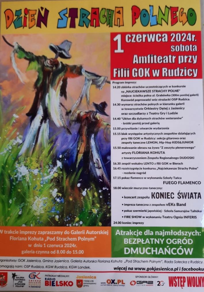 Dzień Stracha Polnego w Rudzicy - program