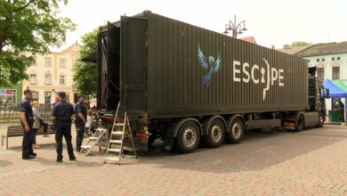 Escapetruck na rynku w Lublińcu