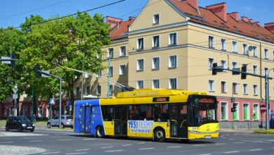 20 lat Polski w Unii. W Tychach rusza unijny trolejbus. Fot. UM Tychy