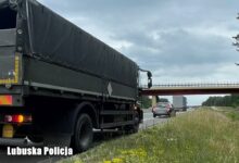 Uderzyła w wojskową ciężarówkę. Miała ponad 3 promile/fot.policja.pl