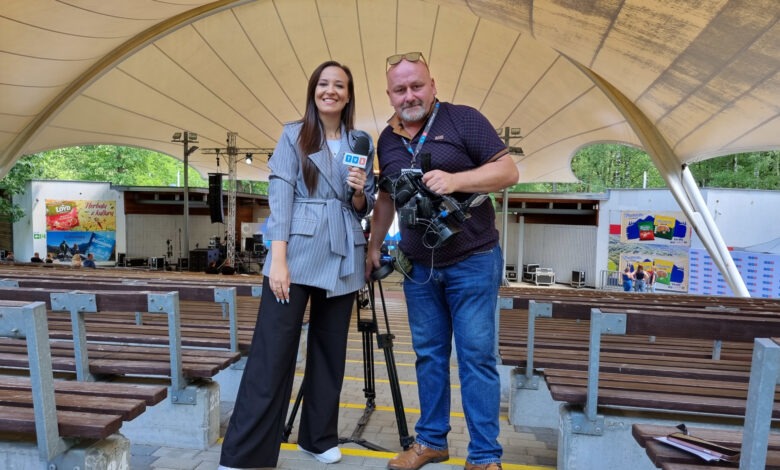 Urodziny TVS w Ustroniu. Za kulisami. Fot. Tomasz Borówka