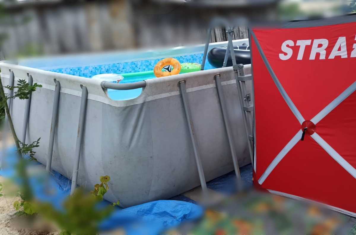 13-latek utonął w przydomowym basenie/fot.KPP Kraśnik