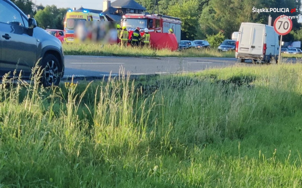 Tragedia w Ustroniu. Nie żyje 19-latek/fot.Śląska Policja
